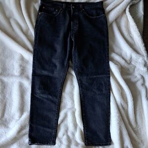 Women's Levi Strauss High Rise Black Jeans